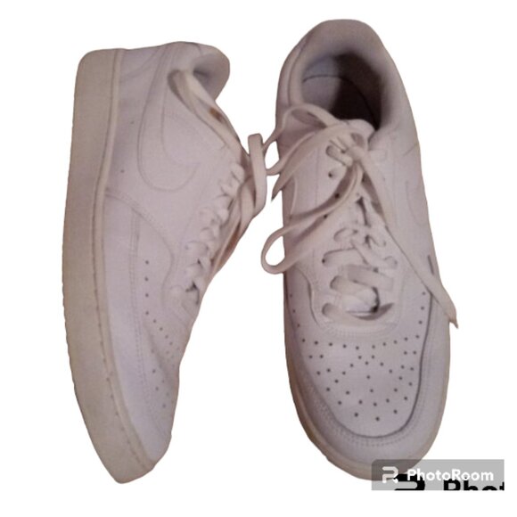 Nike Shoes - Nike white Court Vision sneakers sz 10